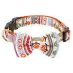 Beachy Baja Bowtie Dog Collar With Removable Bow - Shop & Dog