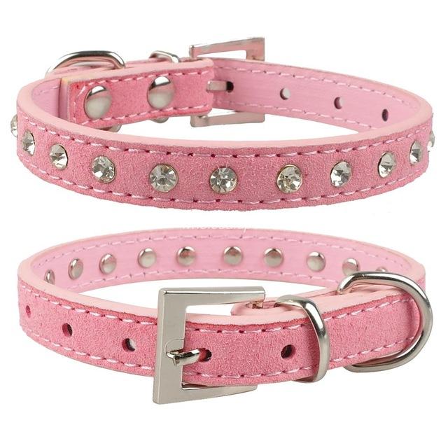 Diamonds Are A Dog's Best Friend - Rhinestone Collar For Small Dogs - Shop & Dog