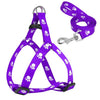 Matching Pawprint Harness And Leash Set For Small Dogs - Shop & Dog