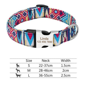 Poppin' Prints Nylon Print Dog Collar - Shop & Dog